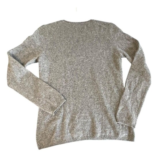 Cashmere by Charter Club 100% Cashmere Sweater Size M Gray V-Neck 2-Ply Cozy‎ - Picture 2 of 6